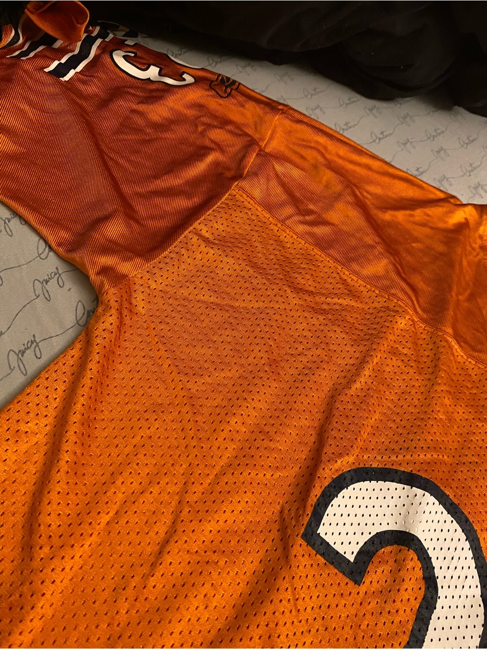NFL Orange Mesh #23 Football Jersey - Picture 6 of 9